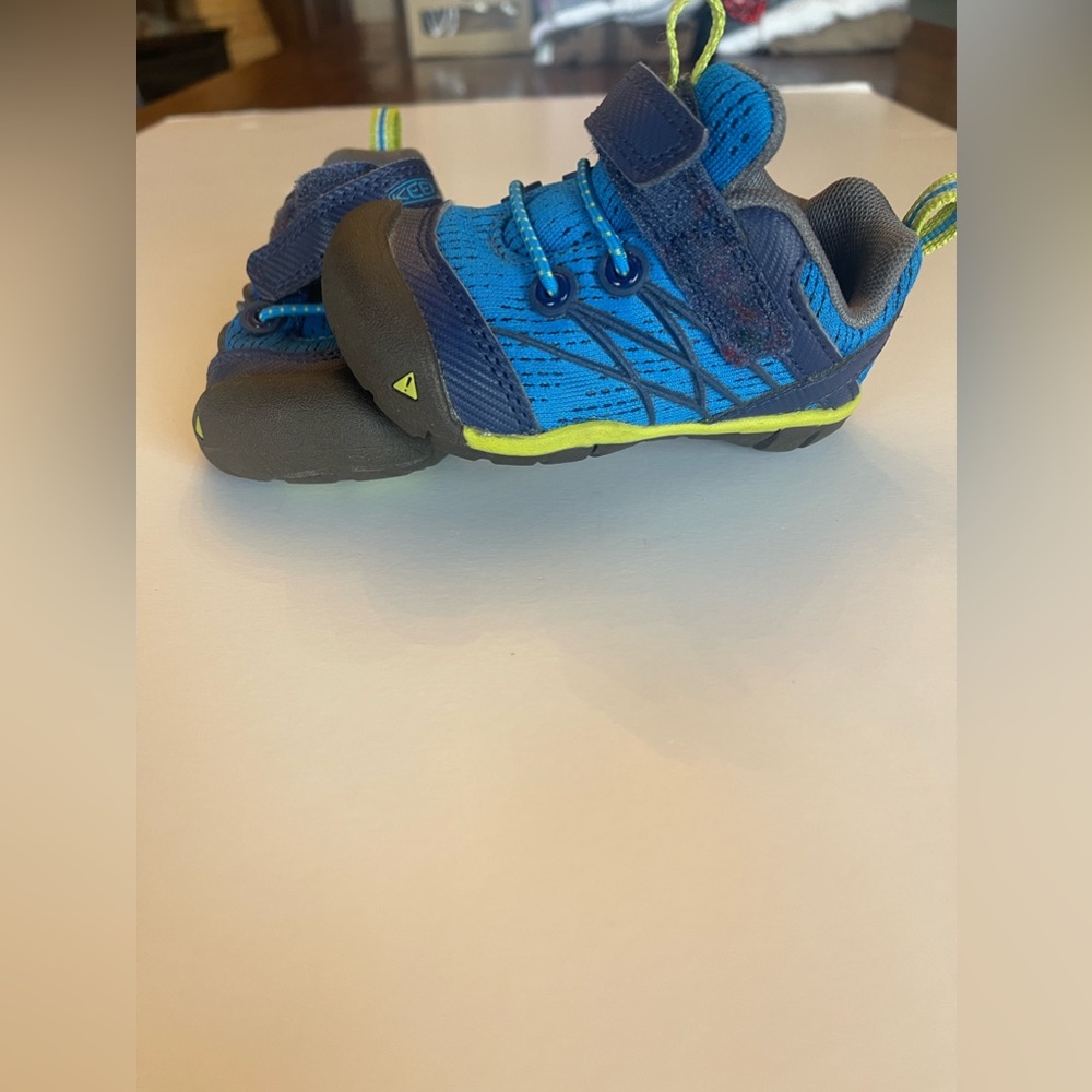 Blue and Green Keen Baby Sneakers